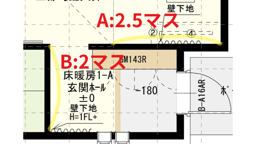 一条工務店のエコカラットを貼る場所
